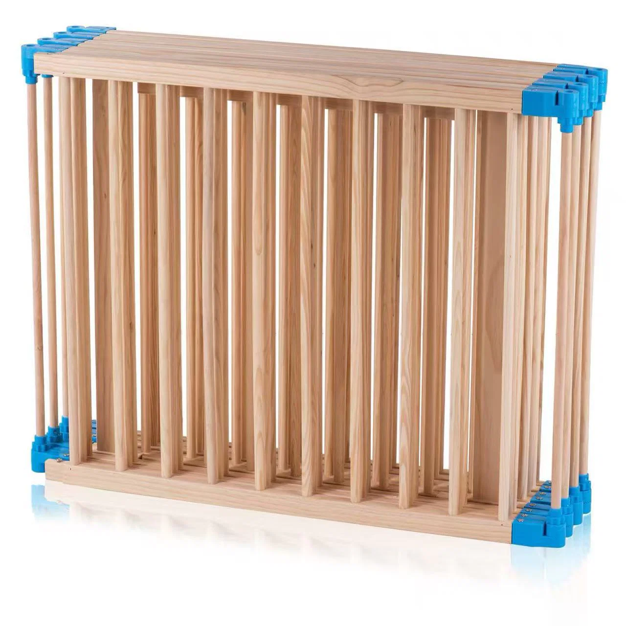 WOODEN BABY PLAYPEN 8PC - Image 3