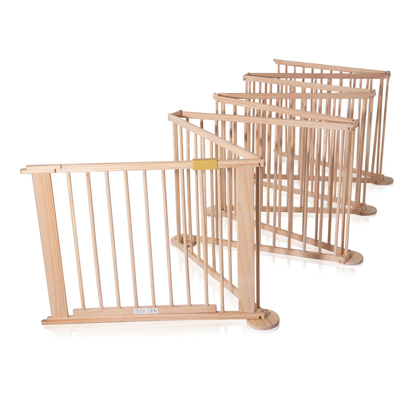 8PC WOODEN BABY PLAYPEN - Image 11