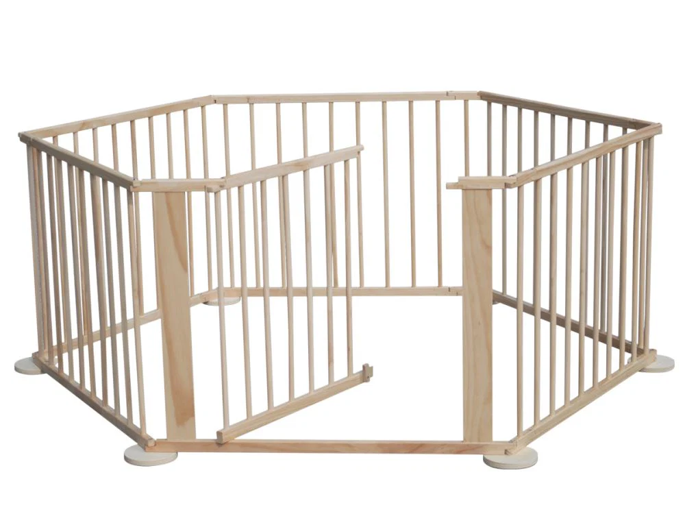 8PC WOODEN BABY PLAYPEN - Image 9