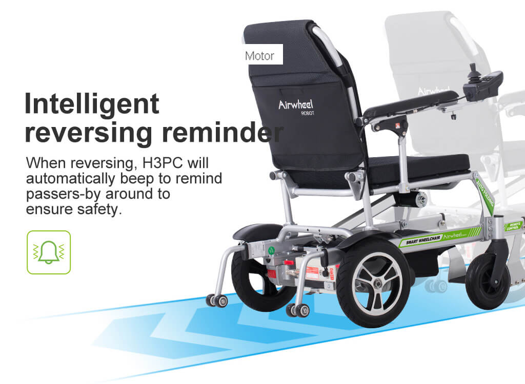 Airwheel H3PC Auto-Folding Electric Wheelchair - Image 8