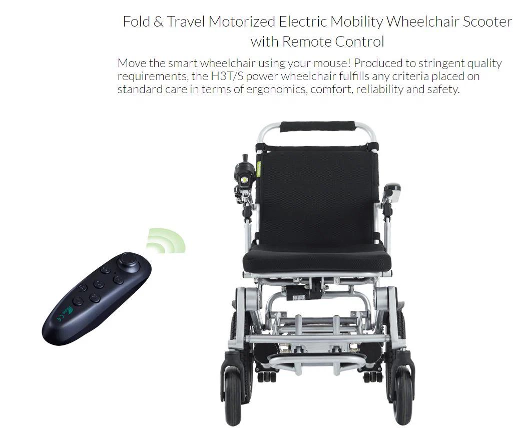 Airwheel H3T Auto-Folding Electric Wheelchair With remote control - Image 7