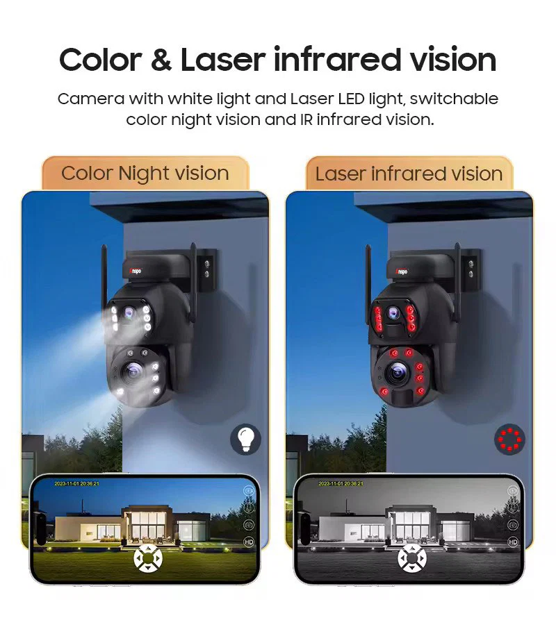 Dual camera 4G SIM SOLAR security camera wireless free batteries with 64GB card - Image 12