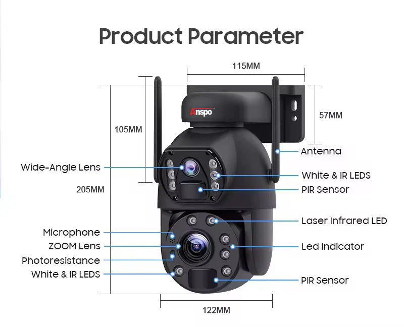 Dual camera 4G SIM SOLAR security camera wireless free batteries with 64GB card - Image 8