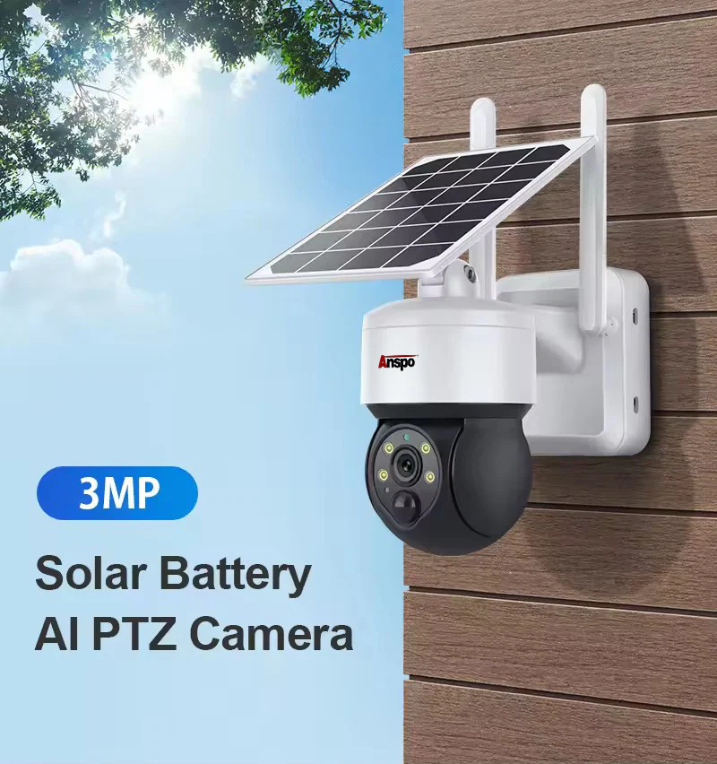 Anspo 4G SIM SOLAR security camera wireless free batteries and 64GB card White - Image 9