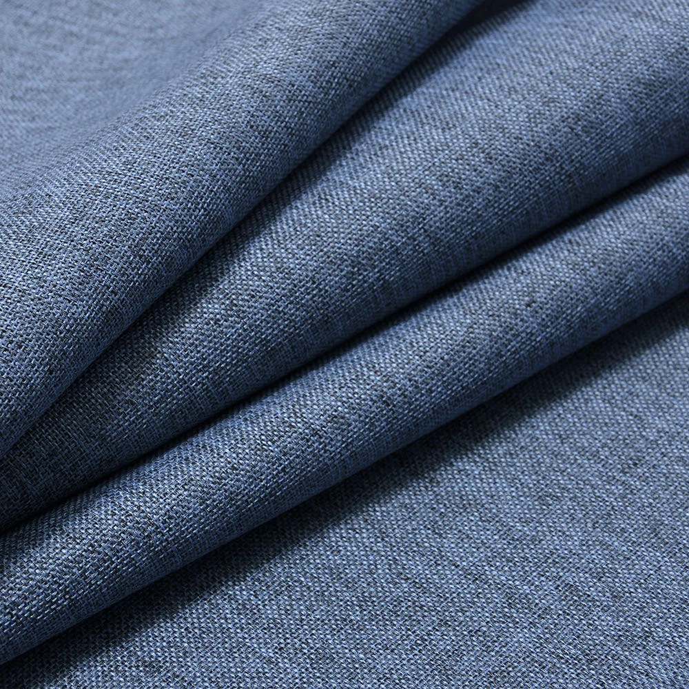 100% Blockout Blue Readymade Curtain drapes – 8 sizes - Image 4