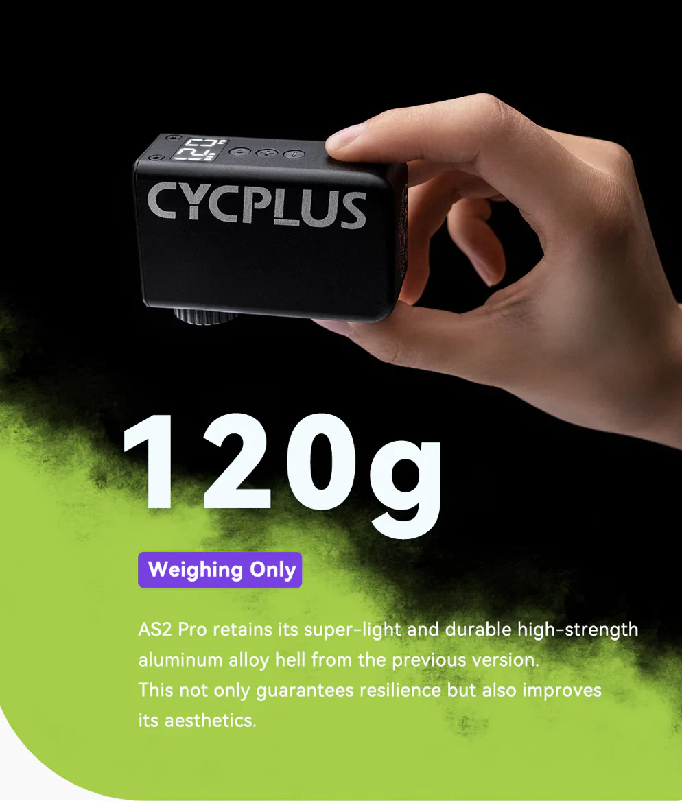 CYCPLUS AS2 Pro Bike E-Pump - Image 8