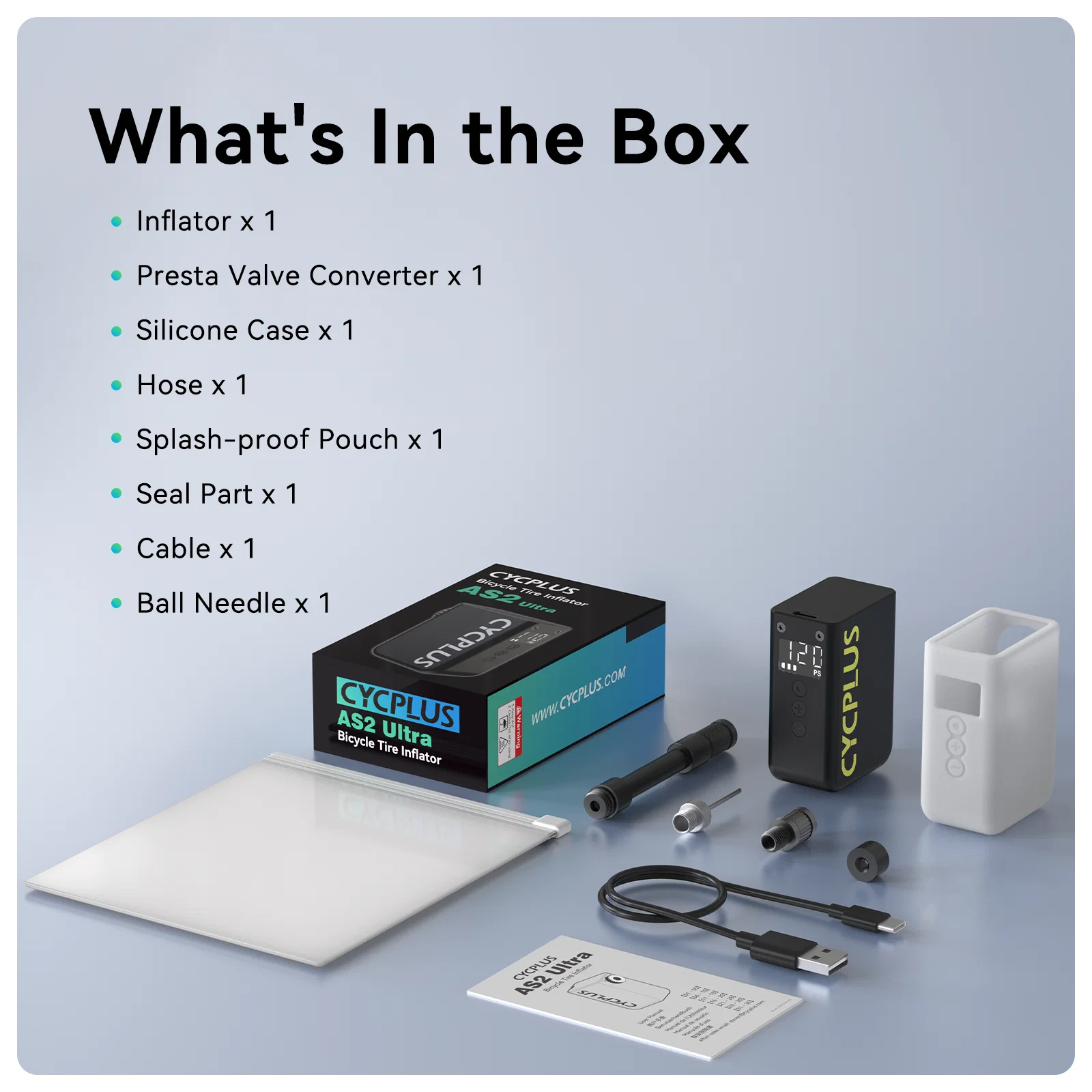 CYCPLUS AS2 Ultra Bike E-Pump - Image 4