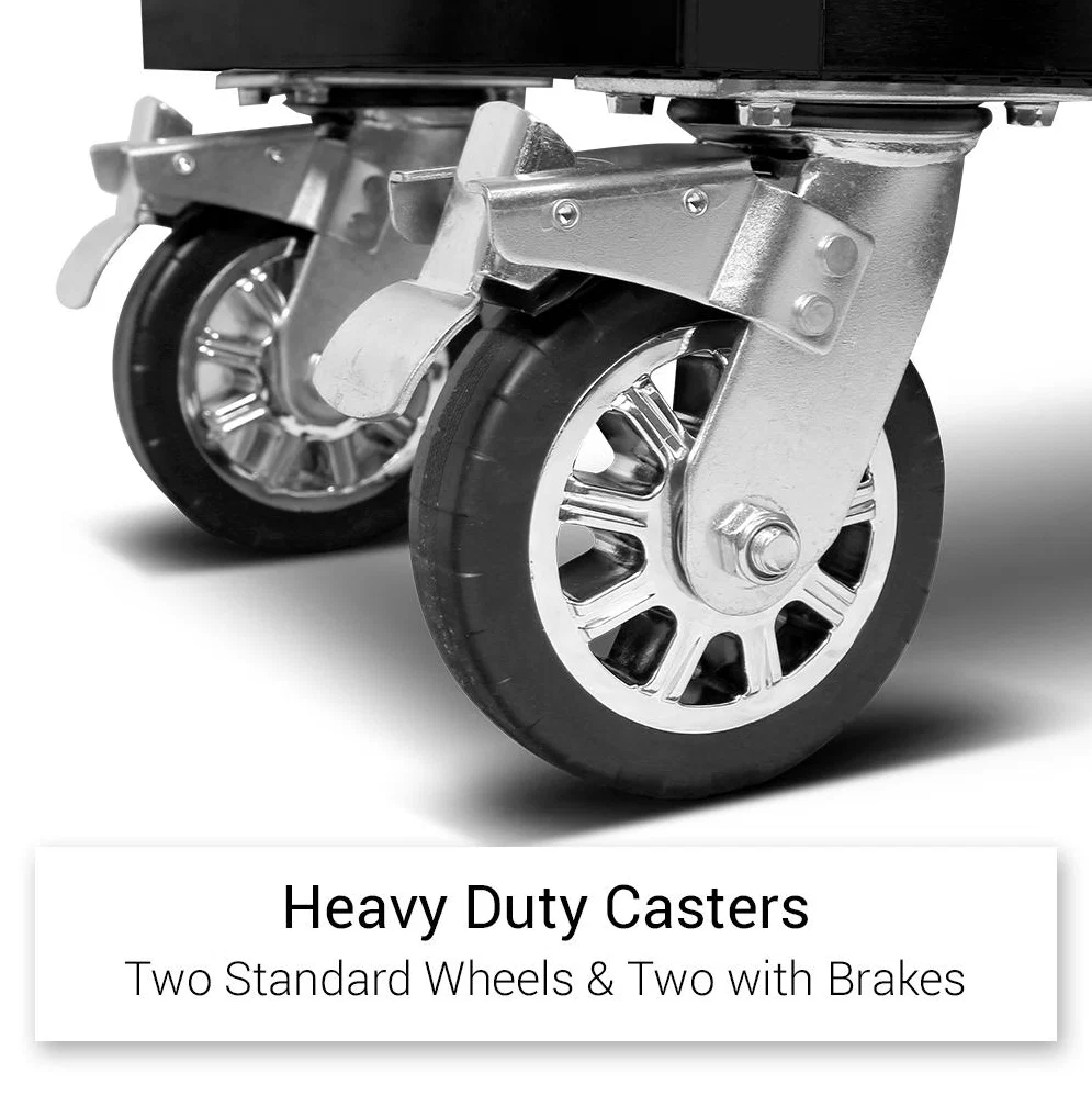 55 Inch 12 Drawers Black Tool Chest workbench - Image 6