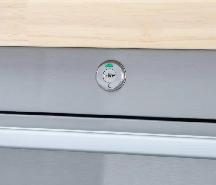 72 Inch 15 Drawers stainless Steel Tool Chest workbench - Image 9