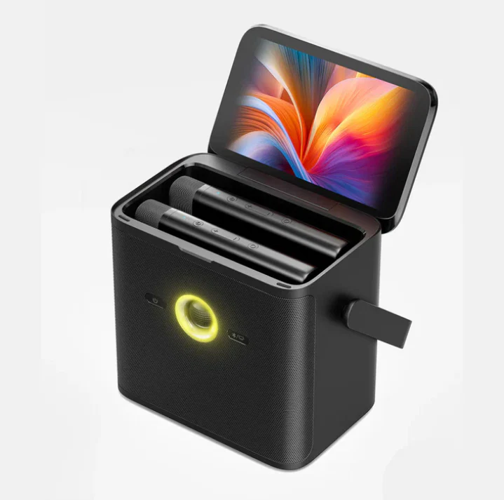 Ikarao S3 Karaoke Machine System With 7″ Touch Screen Wireless Mic - Image 9