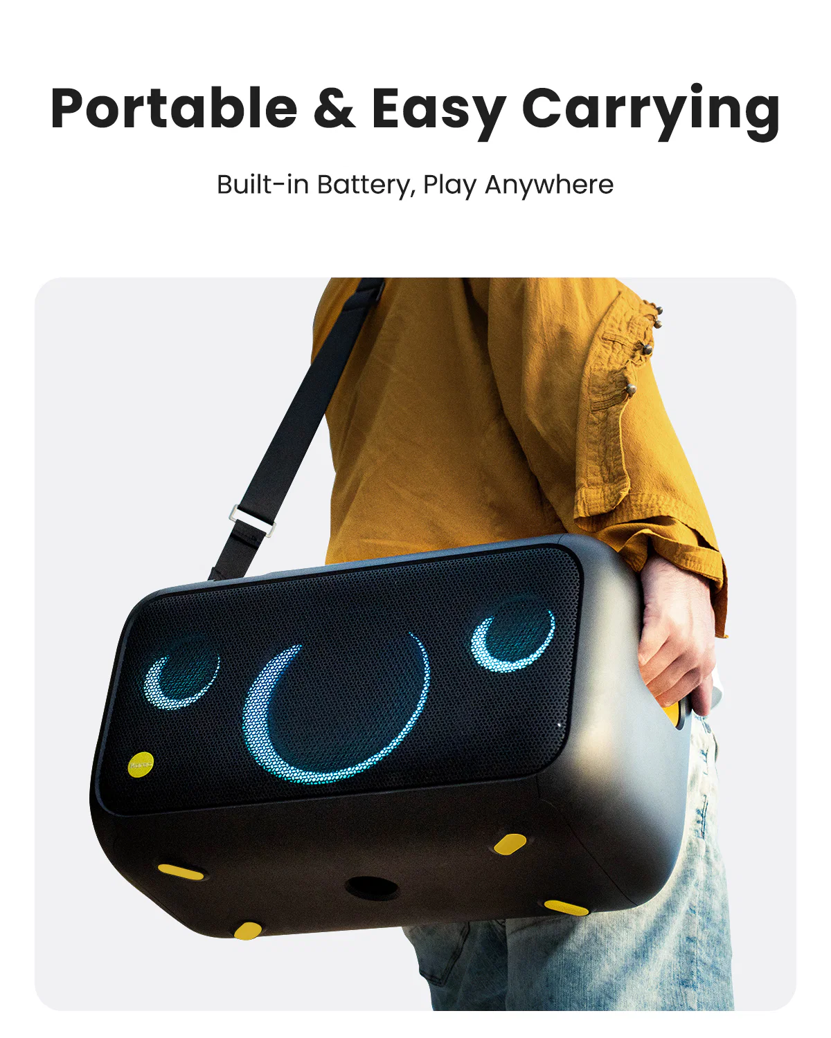 Ikarao Break X1 Karaoke Machine System With 13.3″ Touch Screen Wireless Mic - Image 7