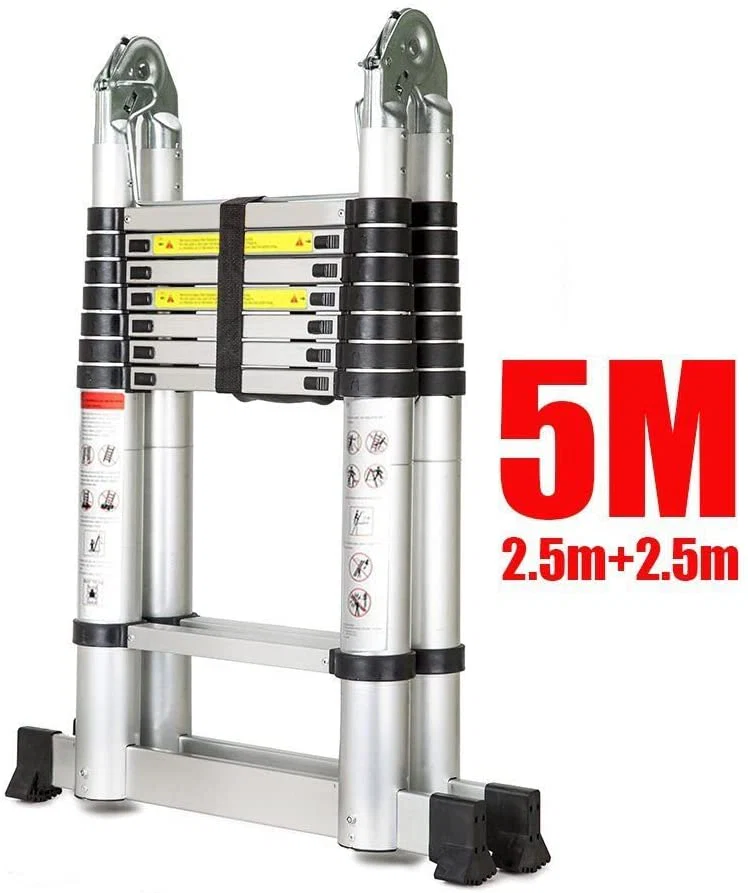 Ladder Telescopic Aluminum Extension 5m - Image 13