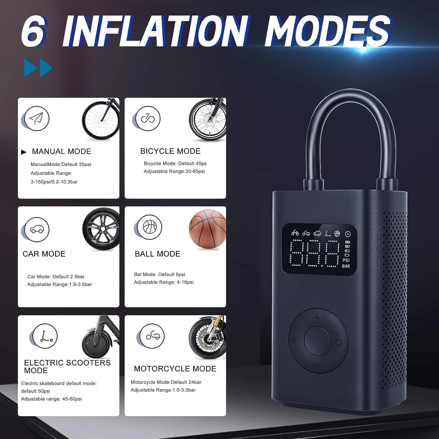 MI PUMP 2 Xiaomi Portable Air Pump 2 - Image 10