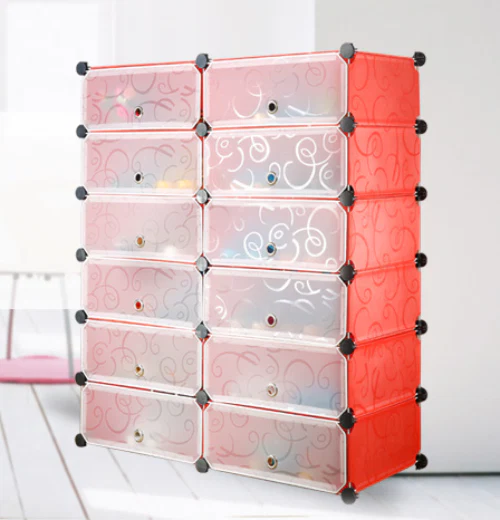 Organiser storage wardrobe shelving cabinet Y19 - Image 5