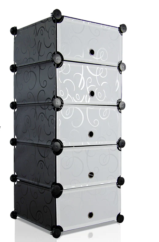 Organiser storage wardrobe shelving cabinet Y19 - Image 6