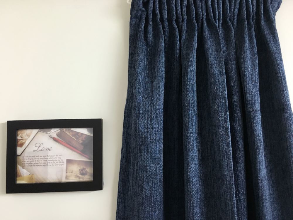 One pair of Readymade Curtains blockout drapes Blue- 8 sizes - Image 6