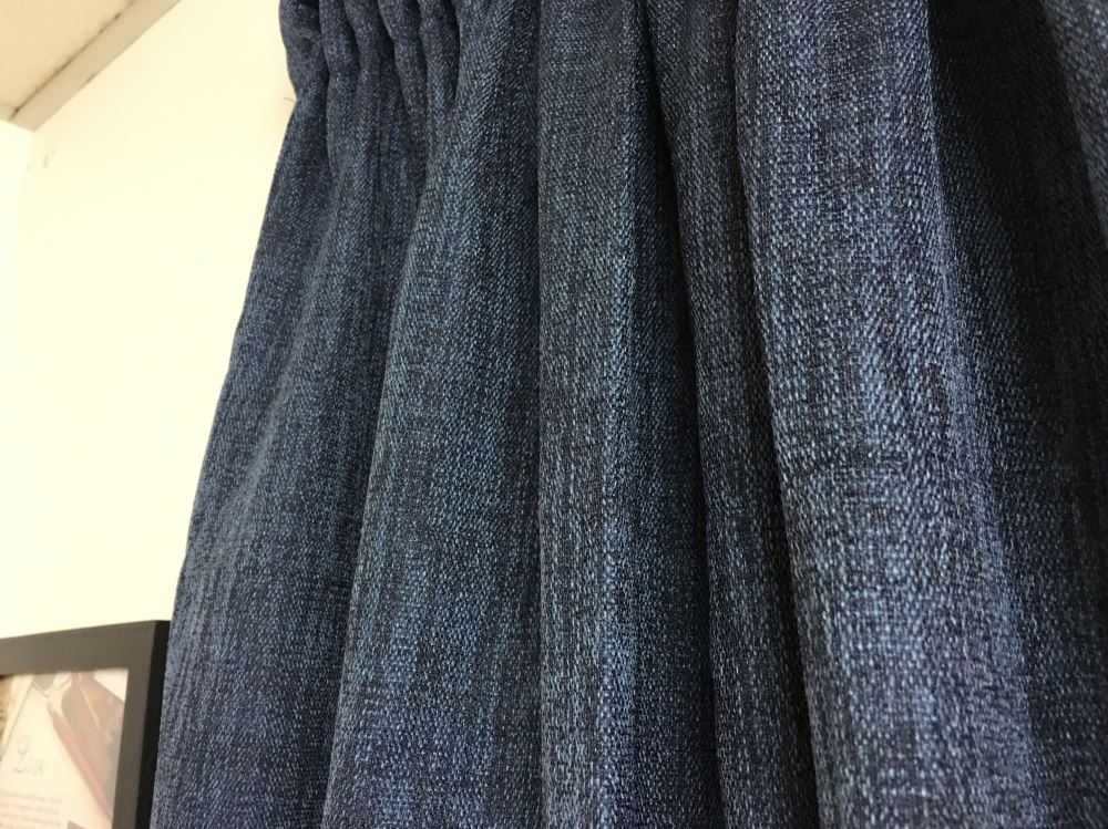One pair of Readymade Curtains blockout drapes Blue- 8 sizes - Image 7