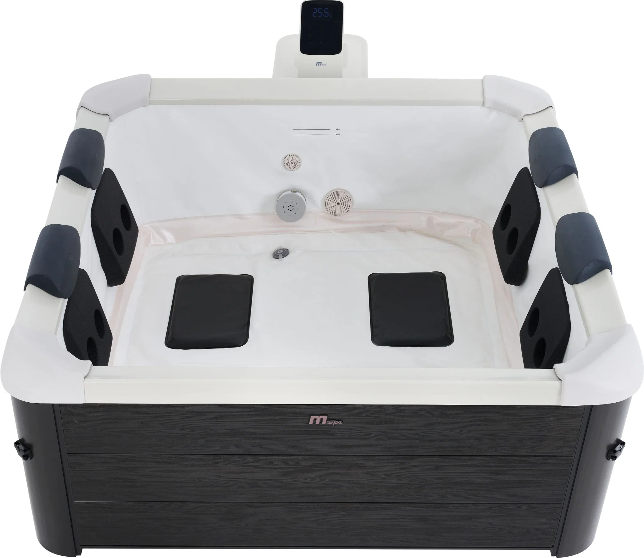 M Spa Oslo Plus 1.8m square, Air Jet massage, filtration system, APP - Image 11