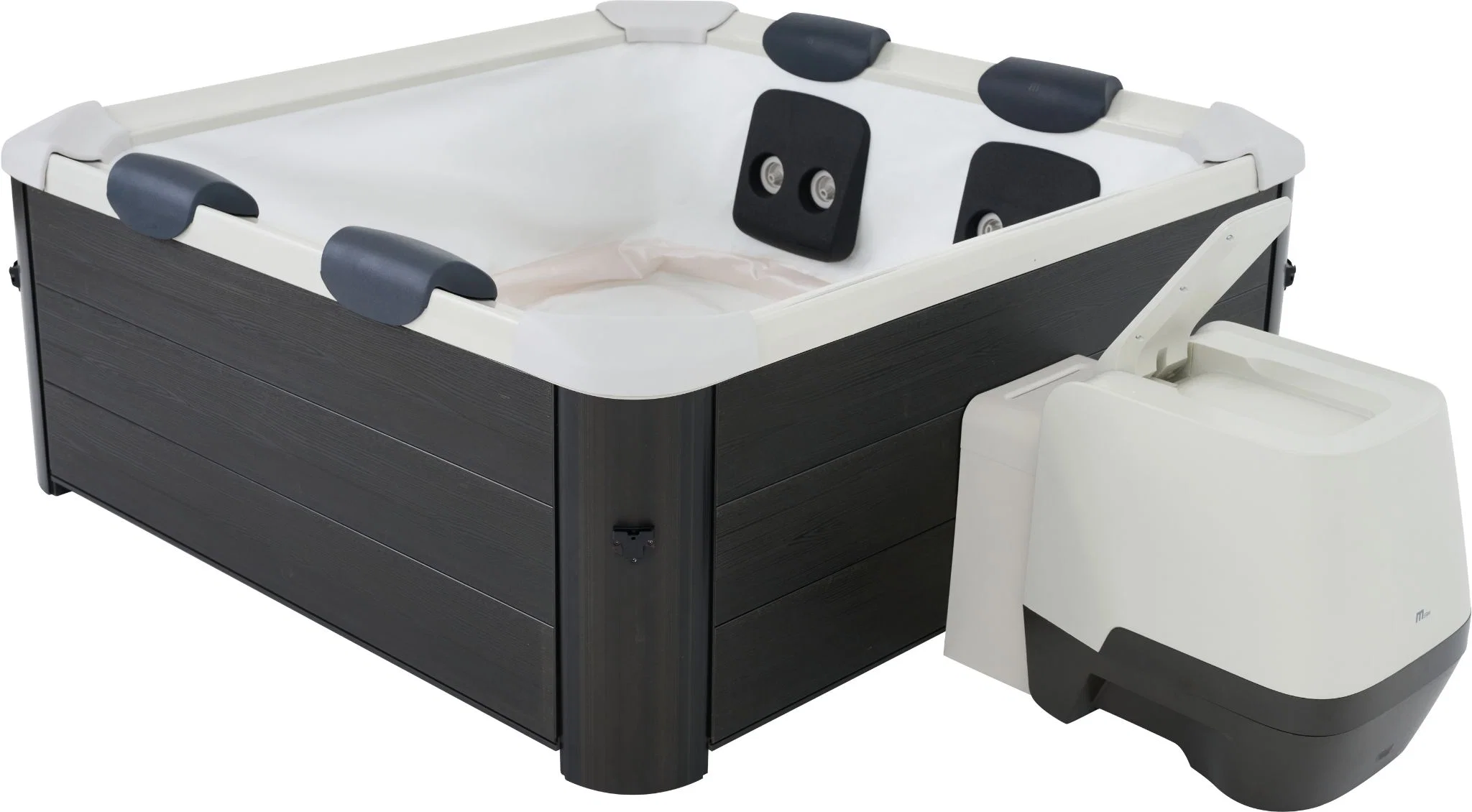 M Spa Oslo Plus 1.8m square, Air Jet massage, filtration system, APP - Image 12