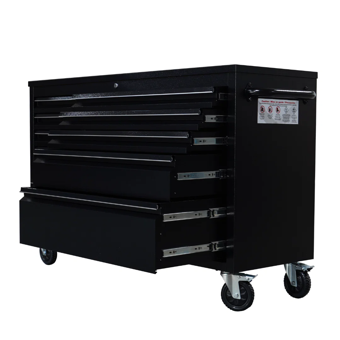 55 inch Black 10 Drawer Work Bench tool chest Tool Box Chest Cabinet - Image 7