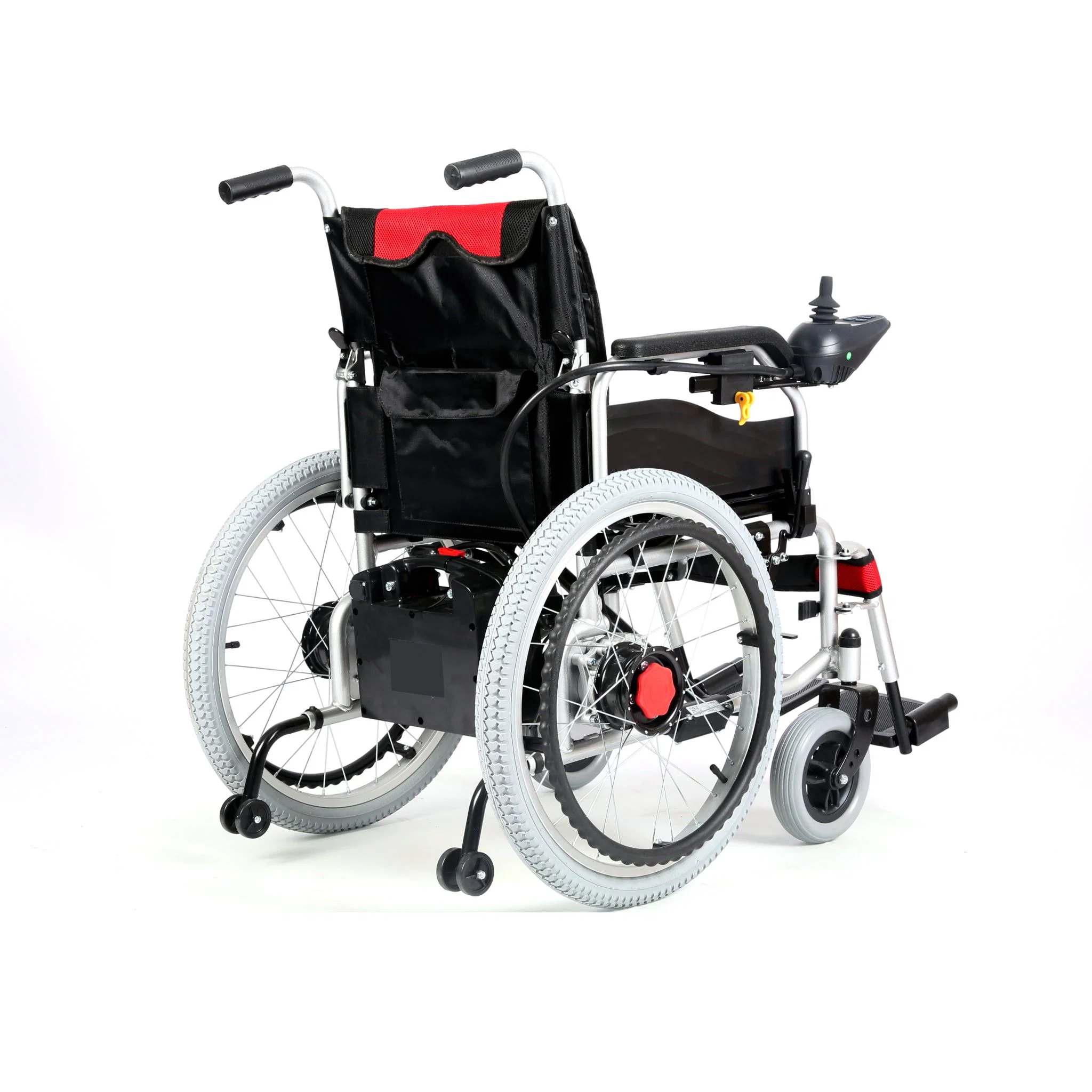 Foldable Electric Wheelchair With Joystick Control JRWD301X - Image 7